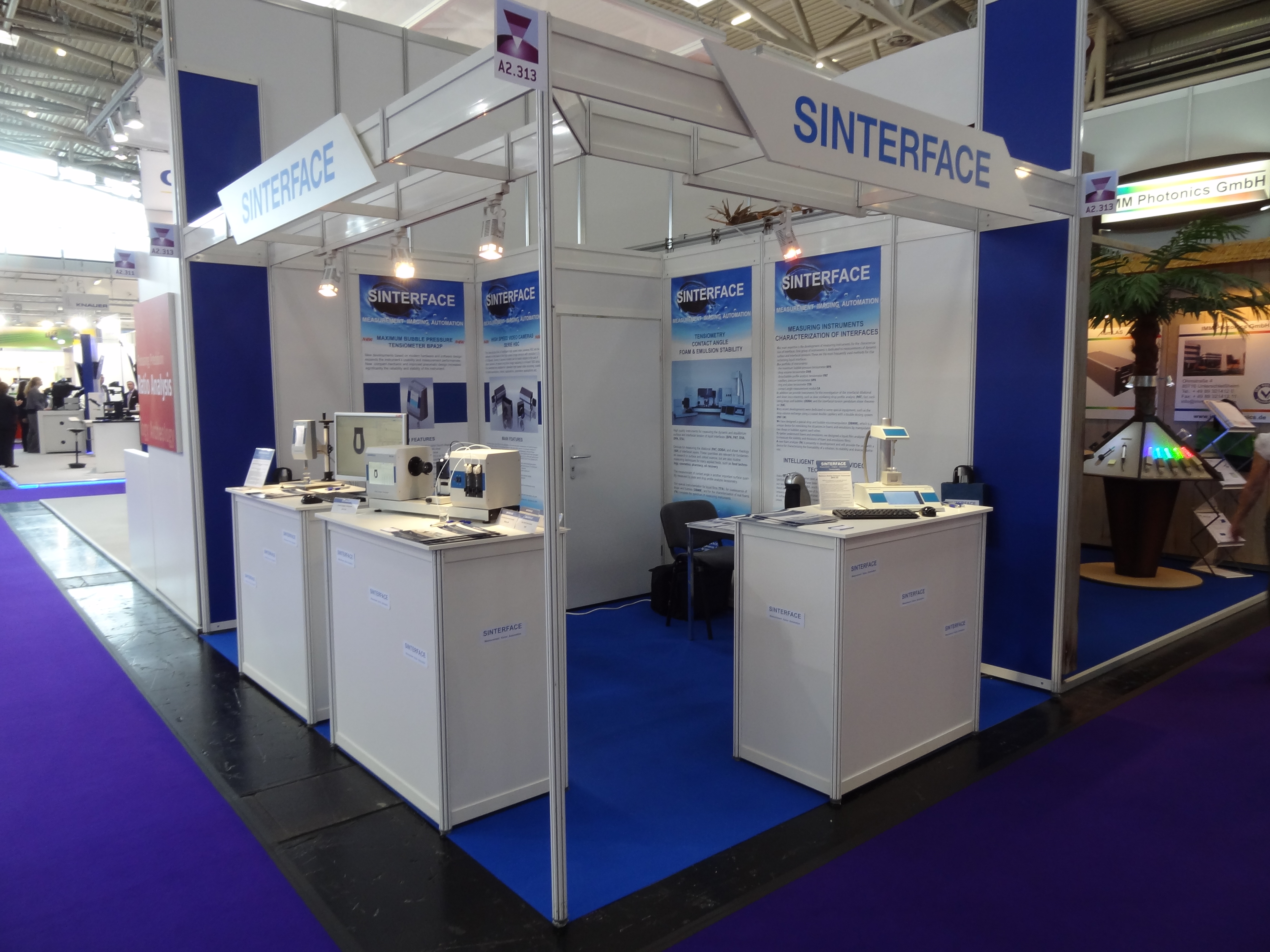 SINTERFACE exhibition stand